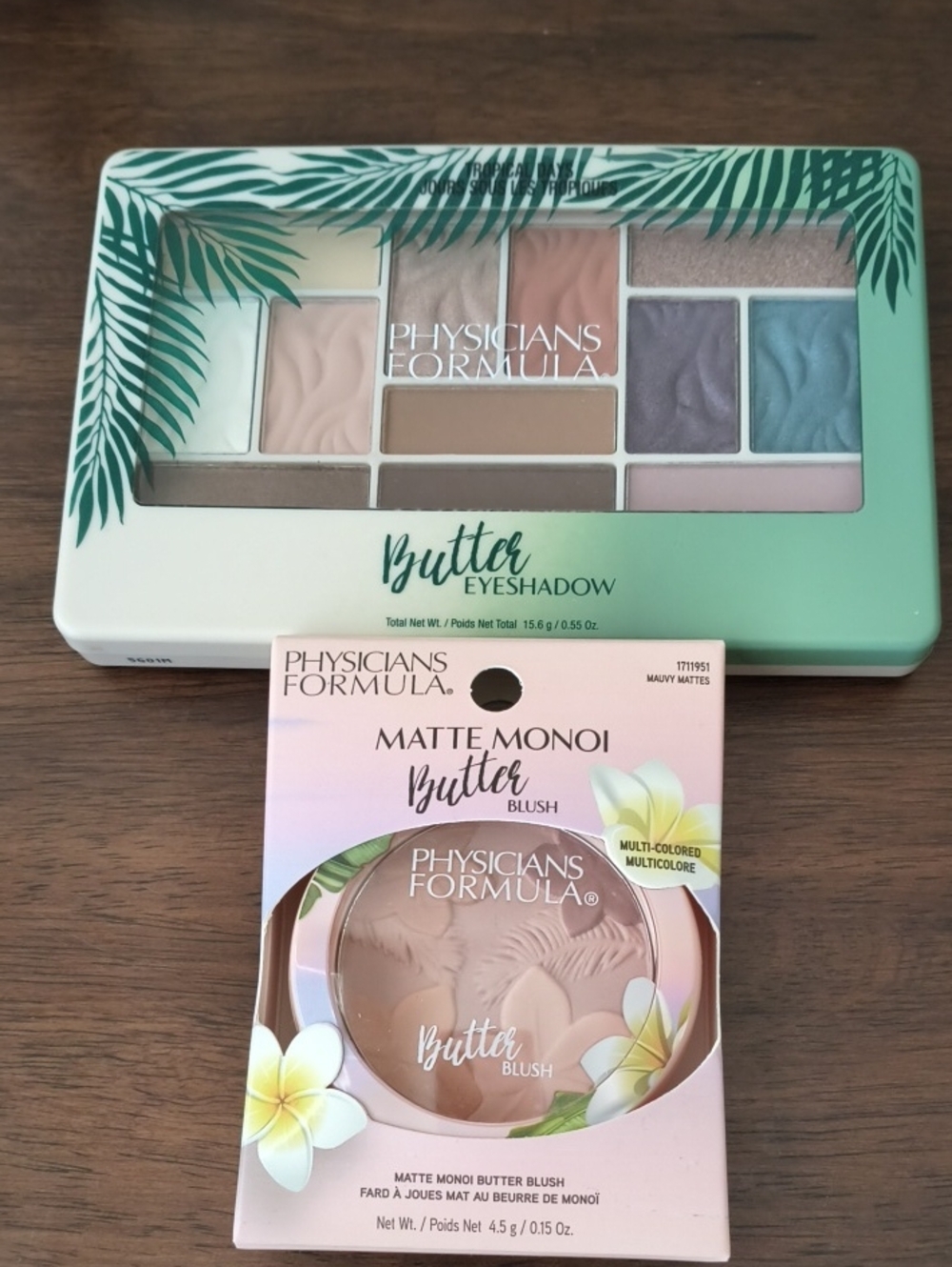 Physicians Formula Butter Eyeshadow Palette Butter Blush NIB